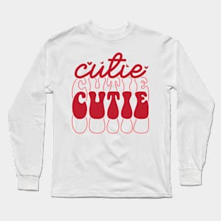 Cutie Valentines Day Gift Long Sleeve T-Shirt